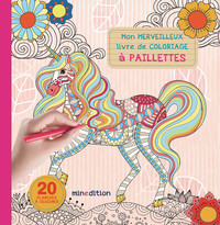 Image de Mon merveilleux livre de coloriage à paillettes