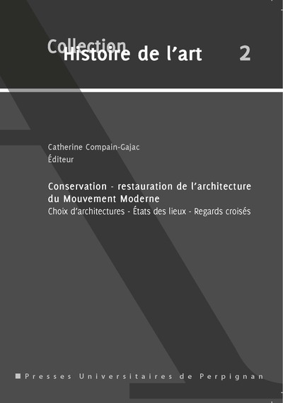 Picture of Conservation restauration de l'architecture du mouvement moderne