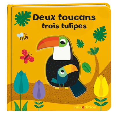 Picture of Deux toucans, trois tulipes