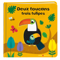 Picture of Deux toucans, trois tulipes