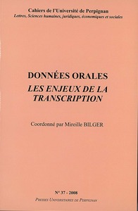 Image de Données orales. Les enjeux de la transcription