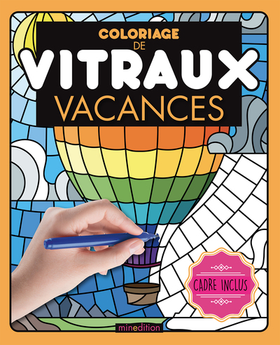 Image de Coloriage de vitraux - Vacances