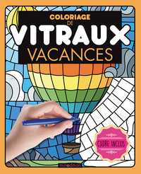 Image de Coloriage de vitraux - Vacances