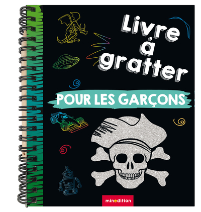 Image de Mini livre à gratter - Pour les garçons