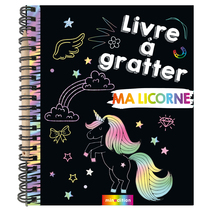 Picture of Mini livre à gratter - Ma Licorne