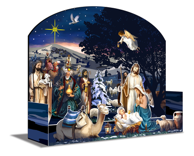 Picture of Calendrier de l'avent religieux - L'aube de Noël - Evangelisti
