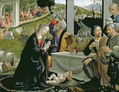Image de CALENDRIER DE L'AVENT ADORATION - GHIRLANDAIO