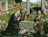 Image de CALENDRIER DE L'AVENT ADORATION - GHIRLANDAIO