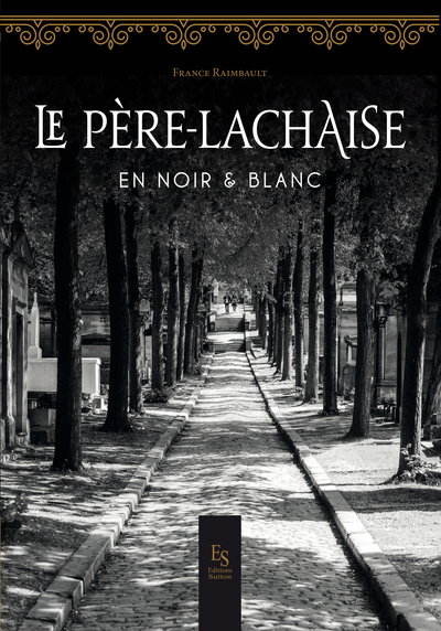 Image de Le Père Lachaise en noir et blanc