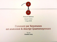 Picture of Comment par Xenomanes est anatomisé & descript Quaresmeprenant