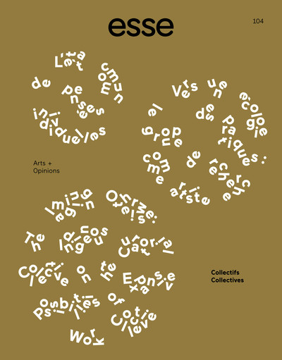 Image de Esse n°104 : Collectifs - Janvier 2022