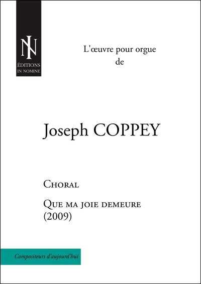 Image de Que ma joie demeure - choral pour orgue avec pédalier
