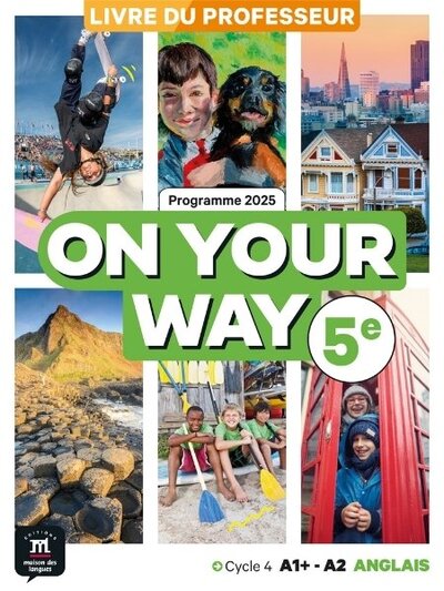 Picture of On your way! 5eme - Anglais (2026) - Livre du professeur