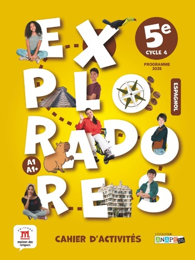 Picture of Exploradores 5e - Espagnol (2026) - Cahier d'activités