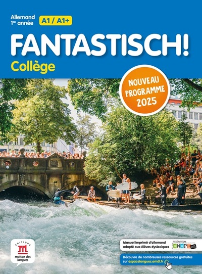 Picture of Fantastisch 1ere année Programme 2025 - Livre élève