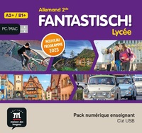 Picture of Fantastisch!  Lycée 2de Programme 2025 - Clé USB (audio + vidéo)