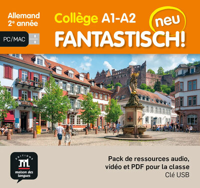 Image de Fantastisch! Neu 2e année - Pack de ressource audio, vidéo et PDF pour la classe