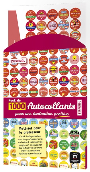Picture of ESPAGNOL - Pack d'autocollants pour l'évaluation