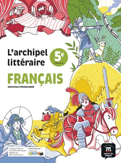 Picture of L'archipel littéraire 5e nouveau programme - Français (2026) - Manuel de l'élève