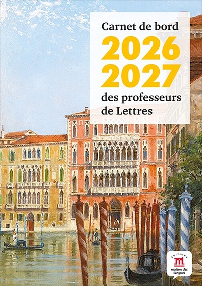 Picture of Carnet de bord des professeurs de lettres 2026-2027