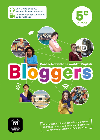 Image de Bloggers 5e - Pack CD + DVD