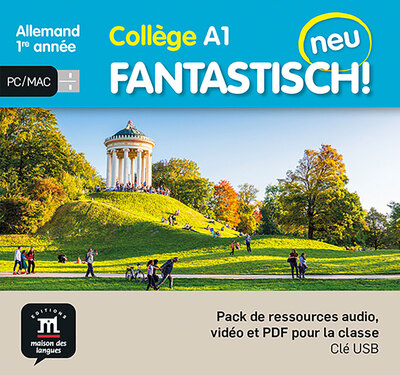 Image de Fantastisch! Neu 1re année - Pack de ressource audio, vidéo et PDF pour la classe