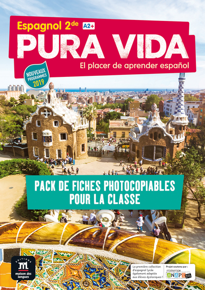 Image de Pura Vida 2de - Pack de fiches