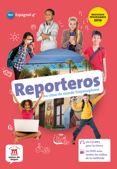 Image de Reporteros 4e - Pack CD + DVD
