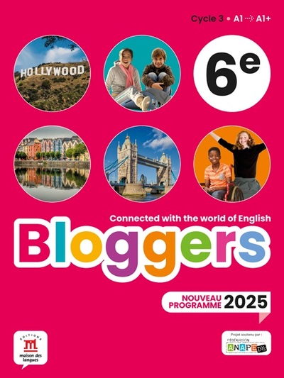 Picture of Bloggers 6e Programme 2025 - Livre de l'élève