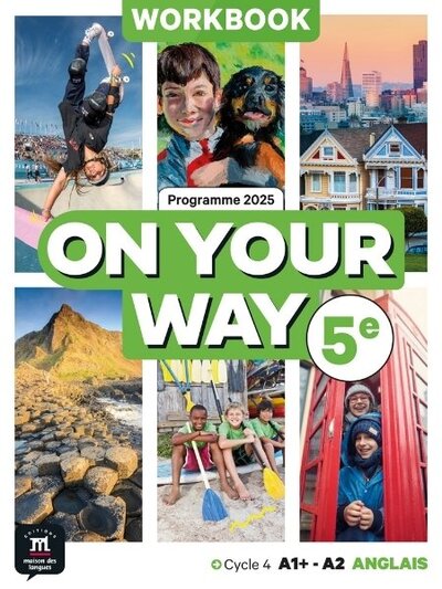 Picture of On your way! 5eme - Anglais (2026) - Workbook