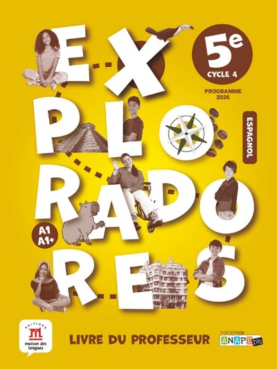 Picture of Exploradores 5e - Espagnol (2026) - Livre du professeur