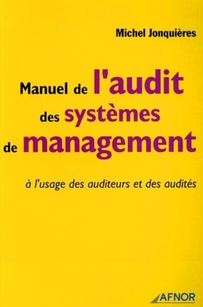 Picture of Manuel de l'audit des systèmes de management