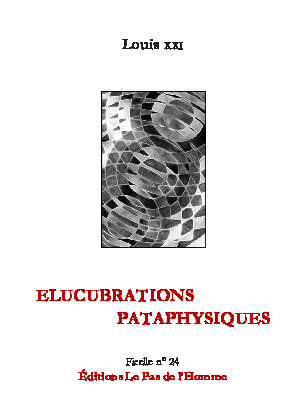 Picture of Elucubrations pataphysiques