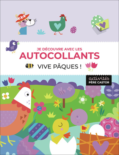 Image de Je découvre avec les autocollants - Vive Pâques !