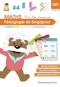 Picture of MyBlee Math - Mon bloc d'exercices CE1 - Pédagogie de Singapour
