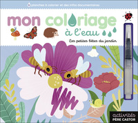 Picture of Mon coloriage à l'eau - Les petites bêtes du jardin