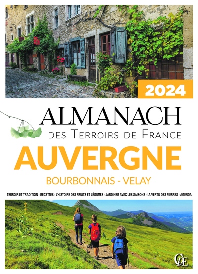 Image de Almanach des Terroirs de France Auvergne Bourbonnais - Velay  2024