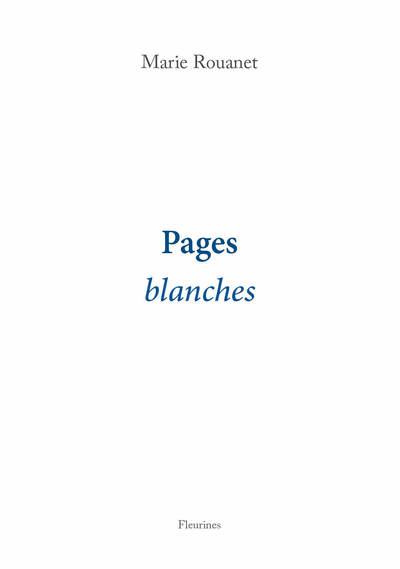 Picture of Pages blanches