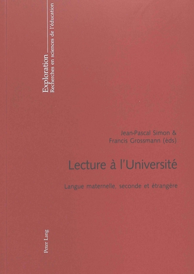 Image de LECTURE A L'UNIVERSITE