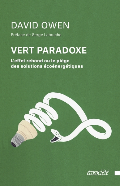 Image de Vert paradoxe - L'effet rebond ou le piège des solutions éco