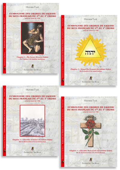 Picture of Symbolisme des Ordres de Sagesse du Rite Français du 1er au 4e Ordre