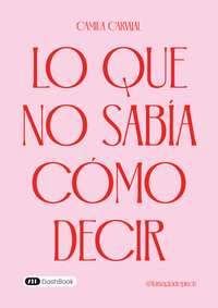 Picture of Lo que no sabía como decir