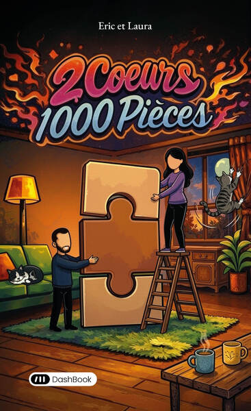 Image de 2 coeurs, mille pièces
