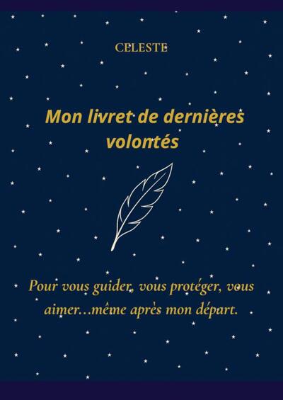 Picture of Mon livret de dernières volontés(bleu)