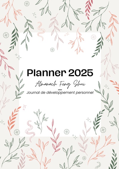Image de Planner 2025 des bonnes énergies