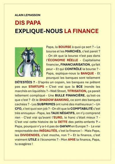 Picture of Dis Papa, explique-nous la Finance