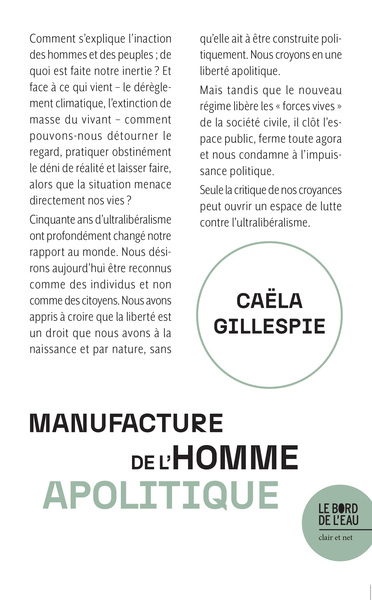 Image de Manufacture de l'homme apolitique