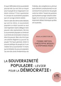 Image de La souveraineté populaire : levier pour la démocratie ?