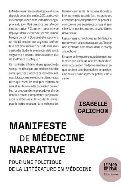 Picture of Manifeste pour la Médecine narrative