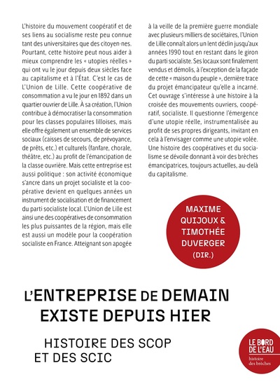 Image de L'entreprise de demain existe depuis hier : Histoire des Scop et des Scic